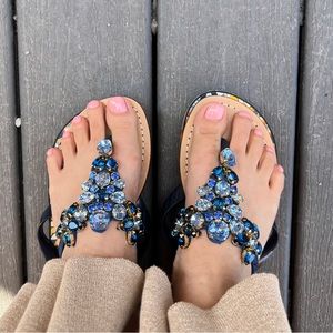 Brand new with box !! Mystique Marbella summer slipper